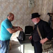 Fr. Dale purchasing seeds